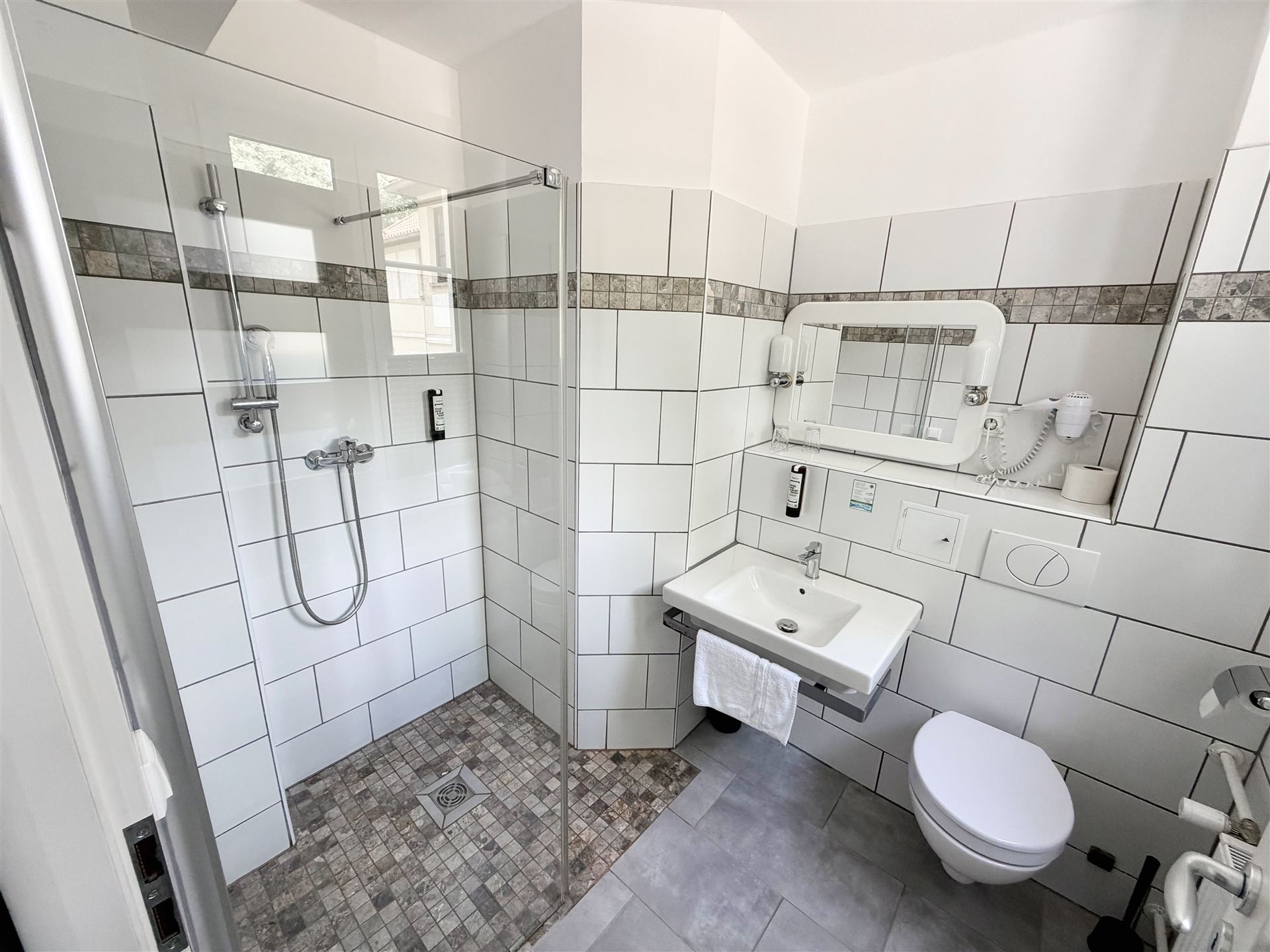 Zimmer 1 · Ebenerdige Dusche, Bild 2